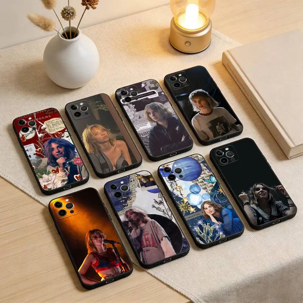 

M-Maya H-Hawke American Phone Case For iPhone 17,16,15,14,13,12,11 Plus,Pro Max,XS,Soft Silicone Black Cover