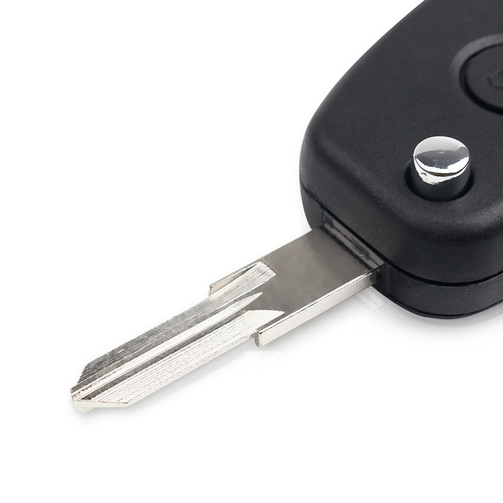 KEYYOU VAC102 Modified Car Key Shell For Renault Renault Dacia Modus Logan Clio Espace 2 BTN Flip Remote Fob Case