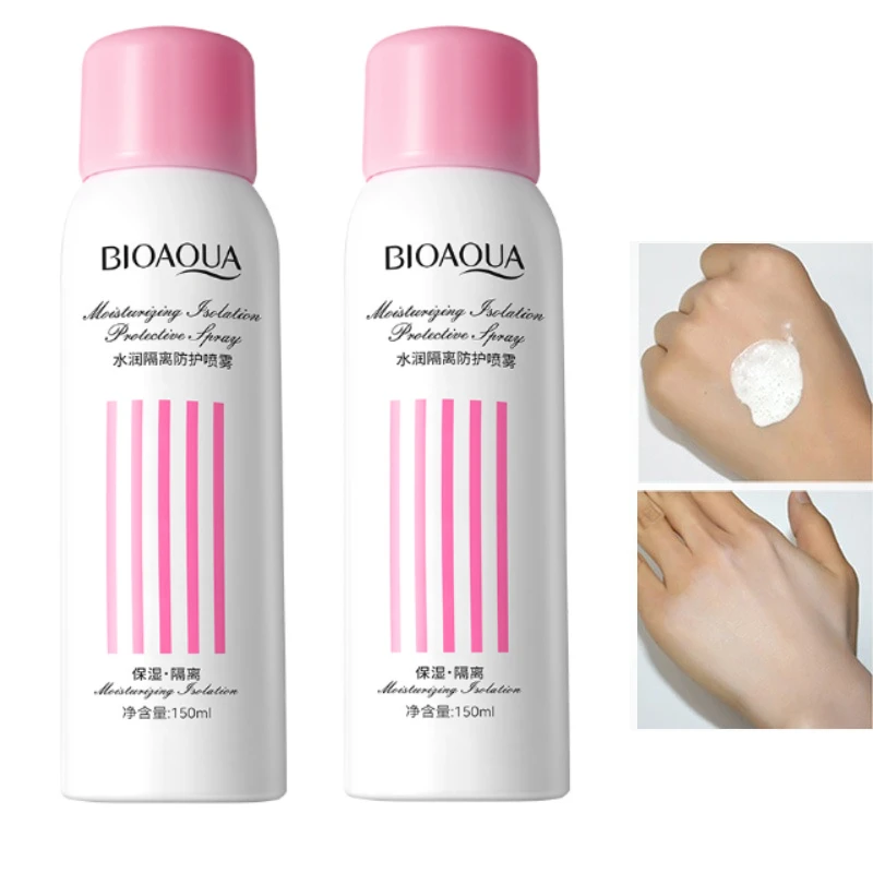 رذاذ واقي عزل مرطب، رذاذ عالمي للوجه والجسم غير مكياج، رذاذ واقي من الشمس مضاد للأشعة فوق البنفسجية للعناية بالبشرة #1