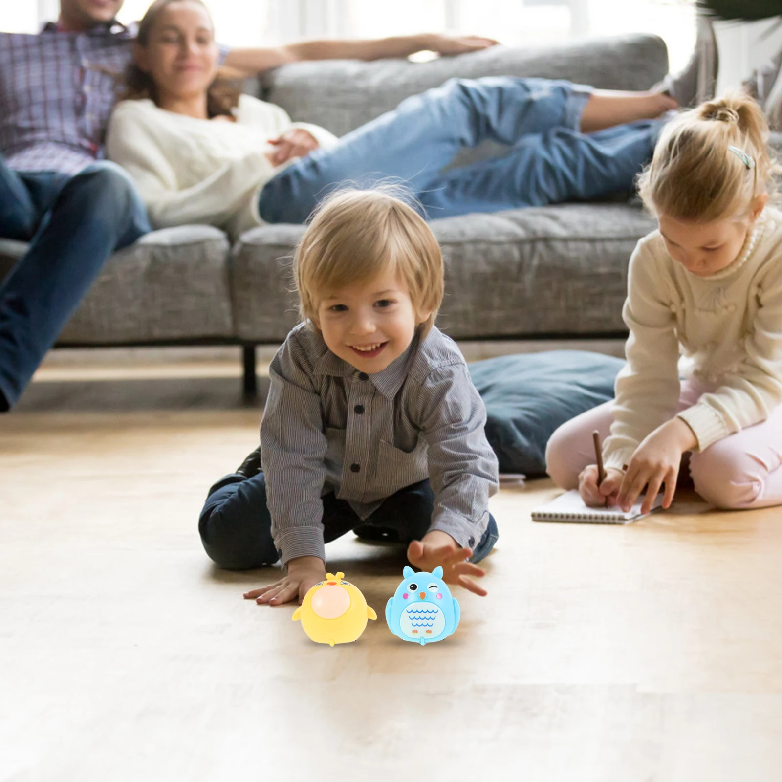 Mini coche de animales, coches extraíbles, juguete impulsado por fricción, juguetes de empuje de dibujos animados, bebé de inercia para niños