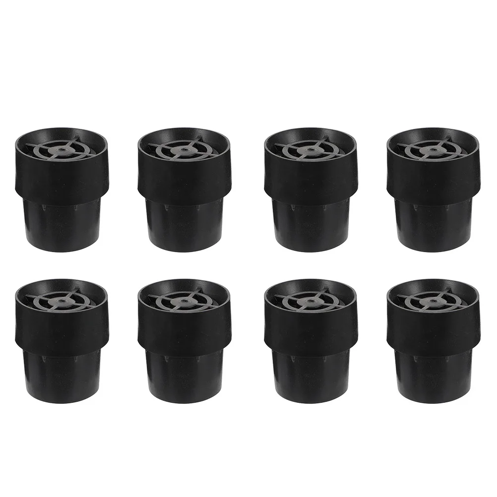 

8 Pcs Trampoline Floor Mat Leg Cover Replacement Non-slip Table and Chair Legs Latex Emulsion Replaceable Caps