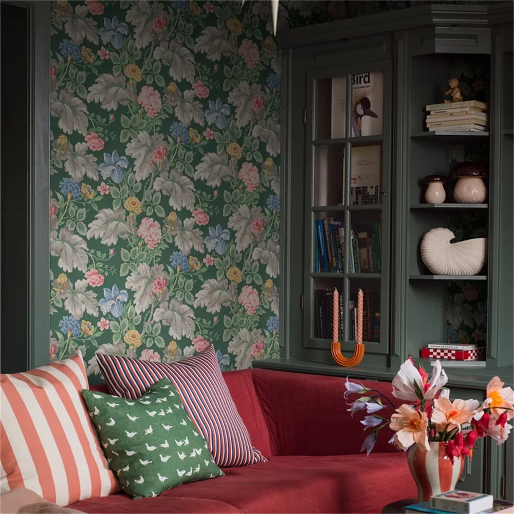 custom large room papel de parede 3d Jewelry Flower wallpaper for wall paper living room decoration landscape rose wall Stickers