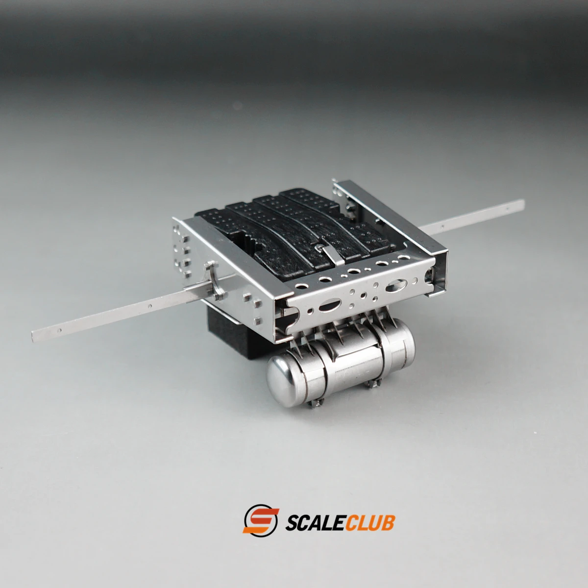 Scaleclub Model 1/14 Tractor Truck For Mercedes-Benz With Two Axles Battery  Box Gas Tank Tail Beam Bracket For Tamiya  Lesu