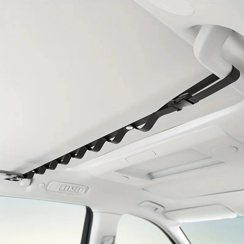 Car Clothesline Hanging Holder Multifunctional Back Seat Storage Fixing Hooks Car Interior Accessories Car Organizer
