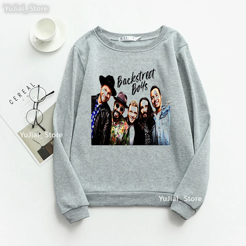 Backstreet Boys World Dna Graphic Print Hoodies Women Winter/Spring/Autumn Sweatshirt Clothes Funny Hip Hop Long-Sleeved Jumper