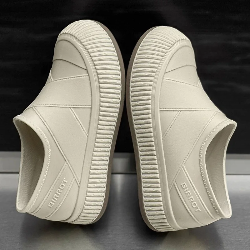

Women's Waterproof Platform Slip-On Shoes Stylish Casual Rain Boots Non-Slip Comfort Footwear Fashion Daily Walking Sneakers New