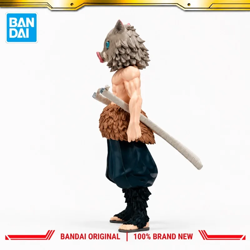 Demon Slayer Hashibira Inosuke Chibi Boar Mask Standing Anime Figure PVC Boxed