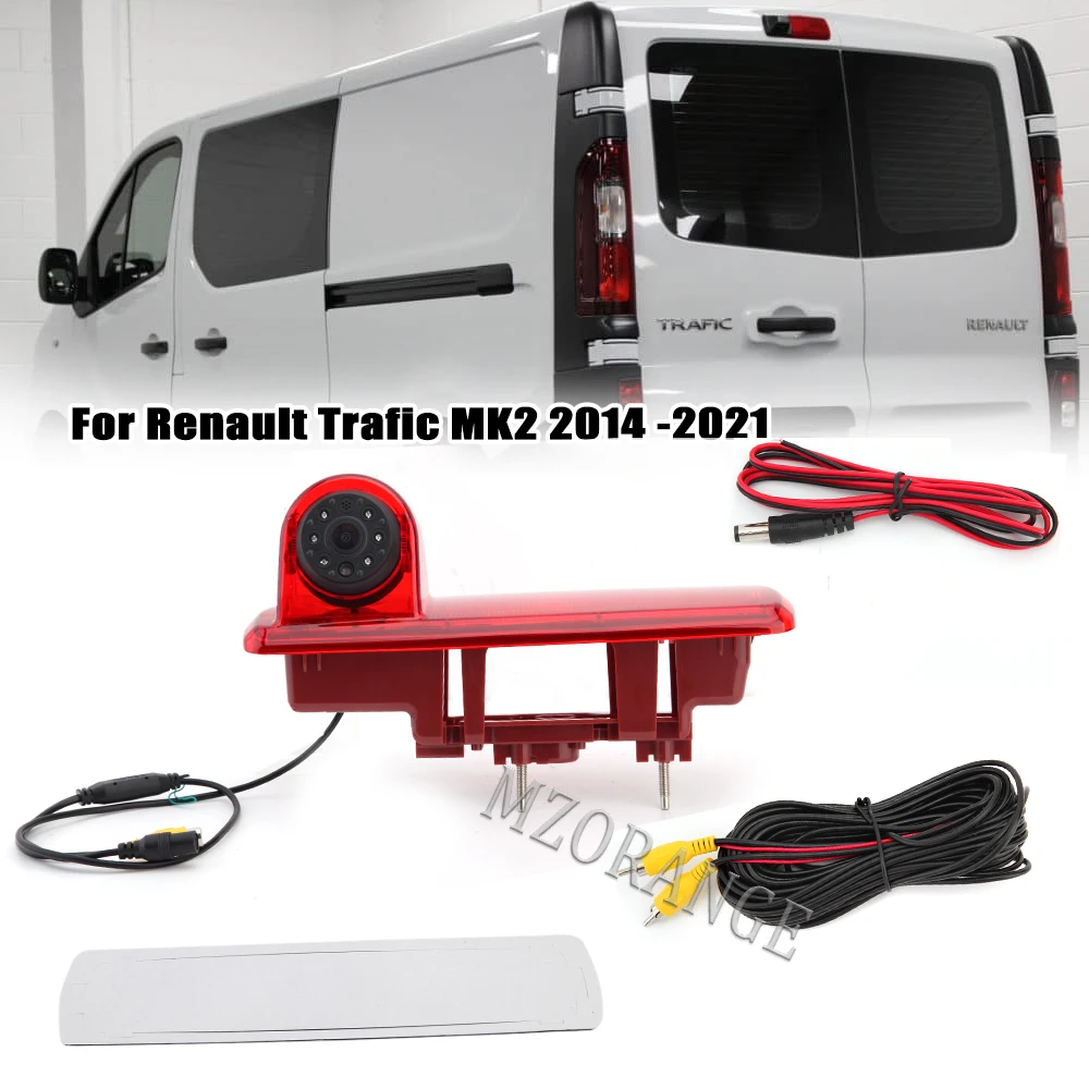Caméra De Recul Avec Feu Stop Pour Opel Vivaro 2014 Et Trafic 3 - HD Vision Nocturne