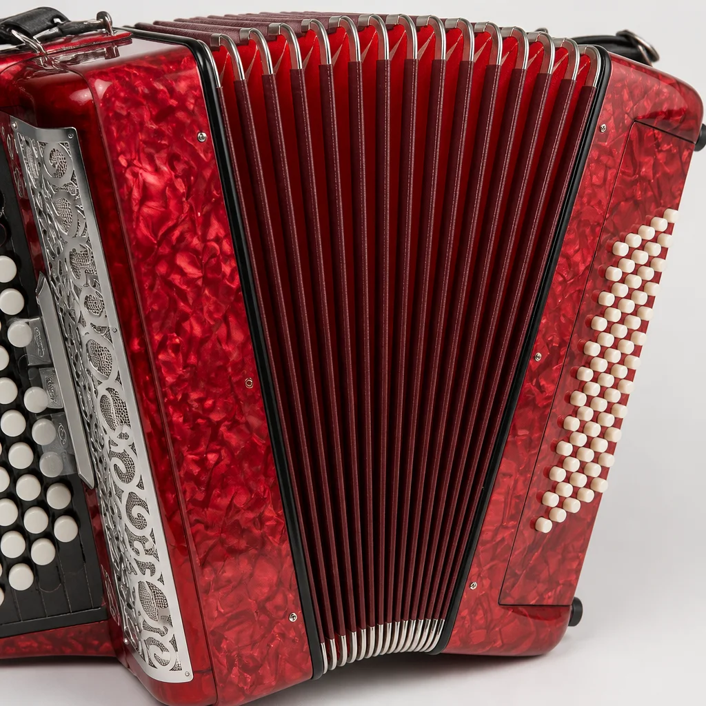 80 Buttons B System Bayan Accordion Button Accordion For Adult Grade Test Solo Practice Performance