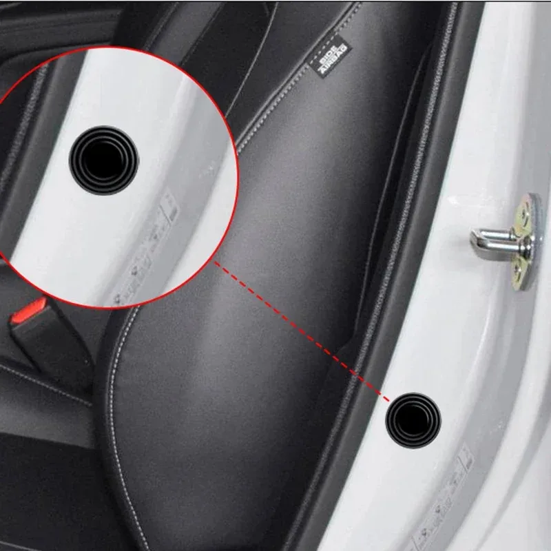 10-40pcs Anti-collision silicone pad car door closing anti-shock protection soundproof silent buffer stickers gasket Accessories