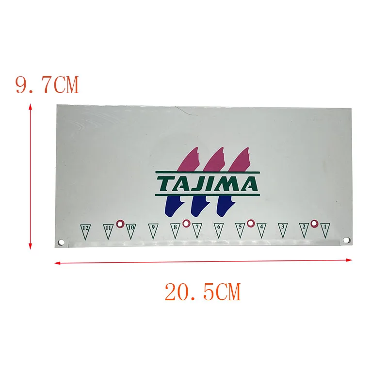 Do hafciarka TAJIMA części płyta tempo 6 9 12 igła EC0601010000 Panel przegrody z tworzywa sztucznego