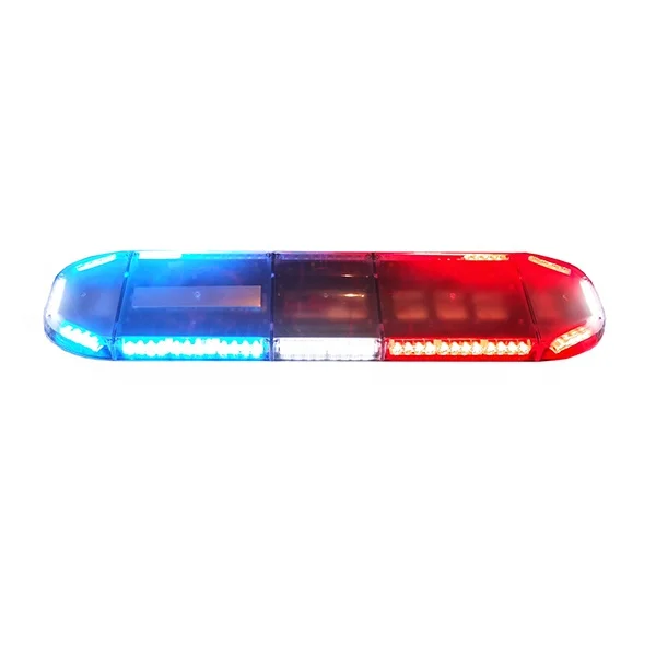 

Full Size Amber Emergency 47 inch led lightbar Car Toproof Mounted Used blinker Light bar