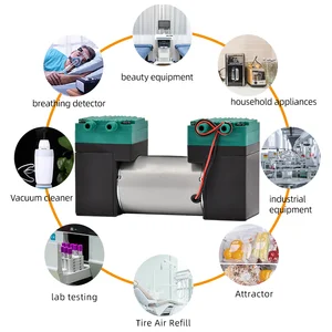 DC Diyaframlı Vakum Pompası, Havanın Emişi, Yüksek vakum, 90Kpa, 15L 12 en çok satılan diyaframlı pompa (pnömatik) - no. 11