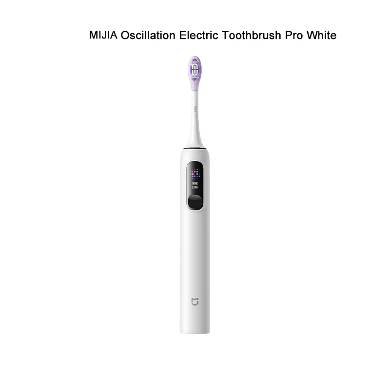 MIJIA Sonic Vibration elektrische tandenborstel Pro, slimme 4 modi, lange batterijduur, IPX8 waterdicht, LED-scherm en reisslot