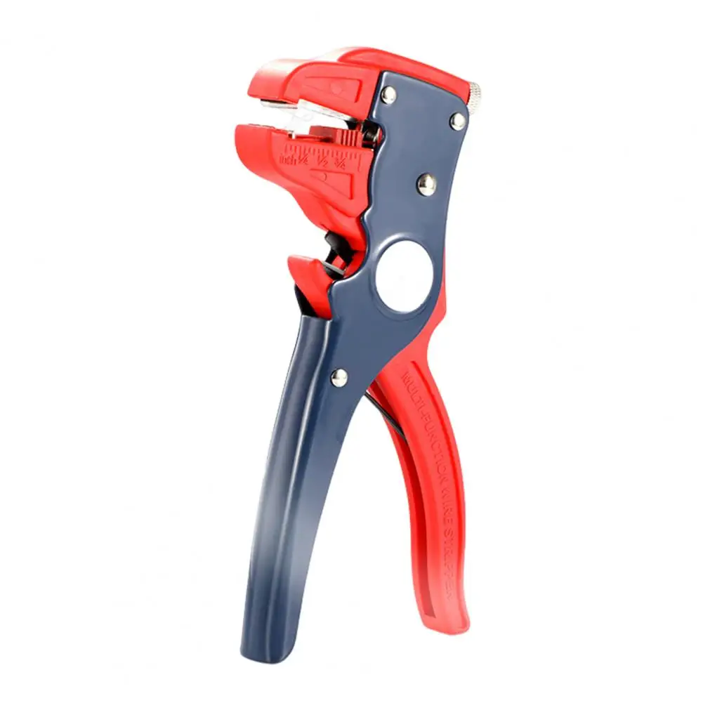 Ergonomic Wire Stripper Self Adjusting Wire Stripper with Depth Stop Non-slip Handle Tool Ergonomic Design Portable for Easy