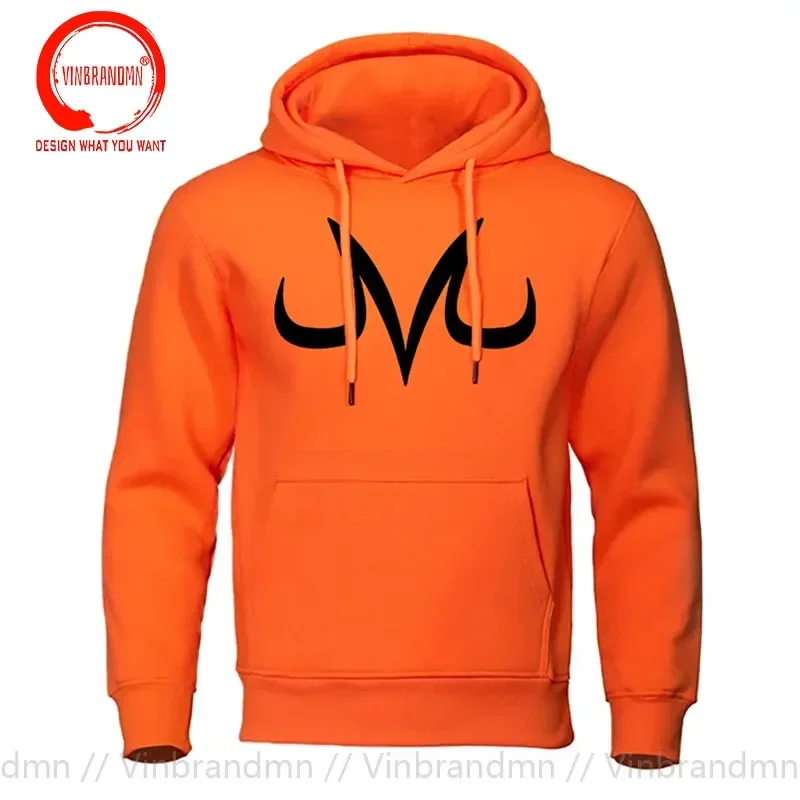 

Япония DBZ аниме буквы M логотип толстовки с принтом Vegeta Harajuku модная толстовка Majin Buu толстовки мужские Goku флисовый пуловер с капюшоном