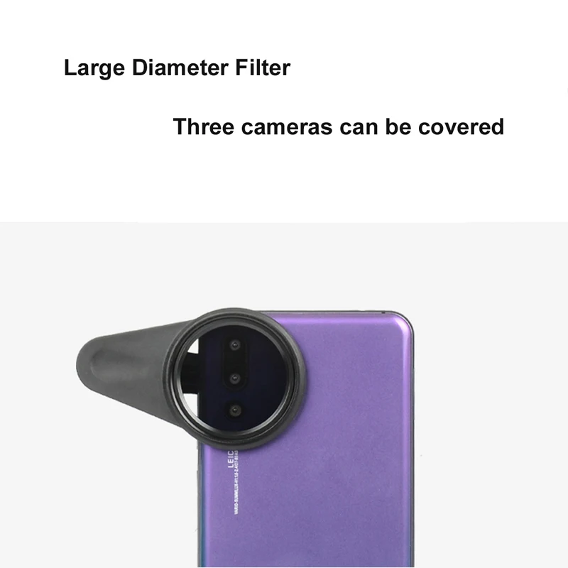 Kase 41มม.แม่เหล็กโทรศัพท์มือถือเลนส์กรอง,CPL/Soft GND1.2/ND/Neutral Night/ริ้วสีฟ้าสำหรับ iPhone Samsung Huawei Android