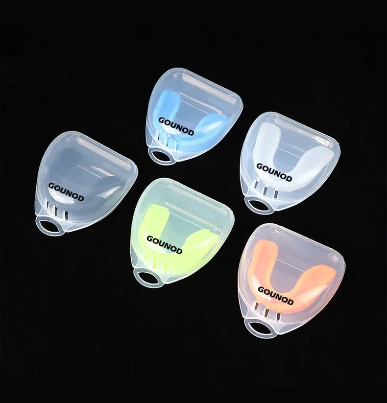 Sports Mouth Guards Shaping-free Food-grade Silicone Products Sanda Taekwondo Adult Mouth Guards Boxing Braces
