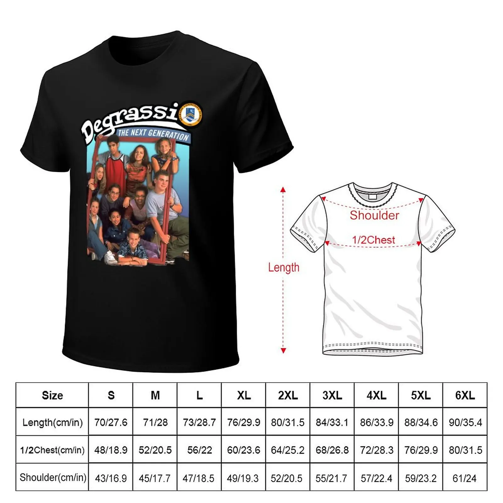 Degrassi The Next Generation T-Shirt Soft Lightweight Cotton T-Shirt