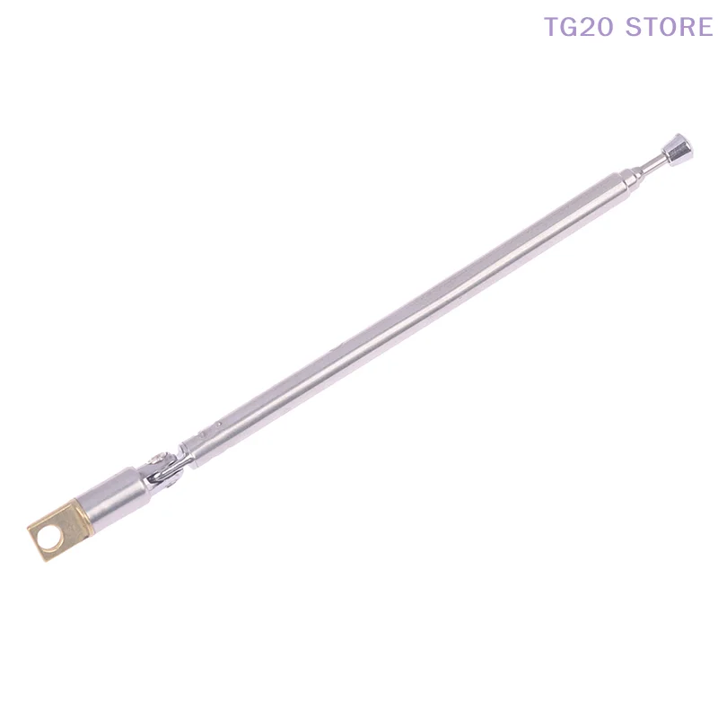 

1 шт., универсальная головка, динамик, радио, тяга, 4 секции, телескопическая AM FM-радиоантенна из нержавеющей стали