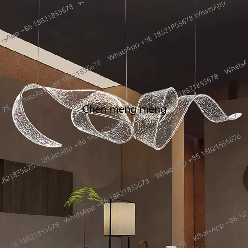 

Светильник-люстра Shape Streamer: роскошный светильник для ресторанов, отелей, стойки ресепшн, чайных комнат