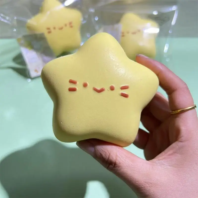 Star Squishy Toy Slow Rising for Anxiety Relief Stress Buster Gift