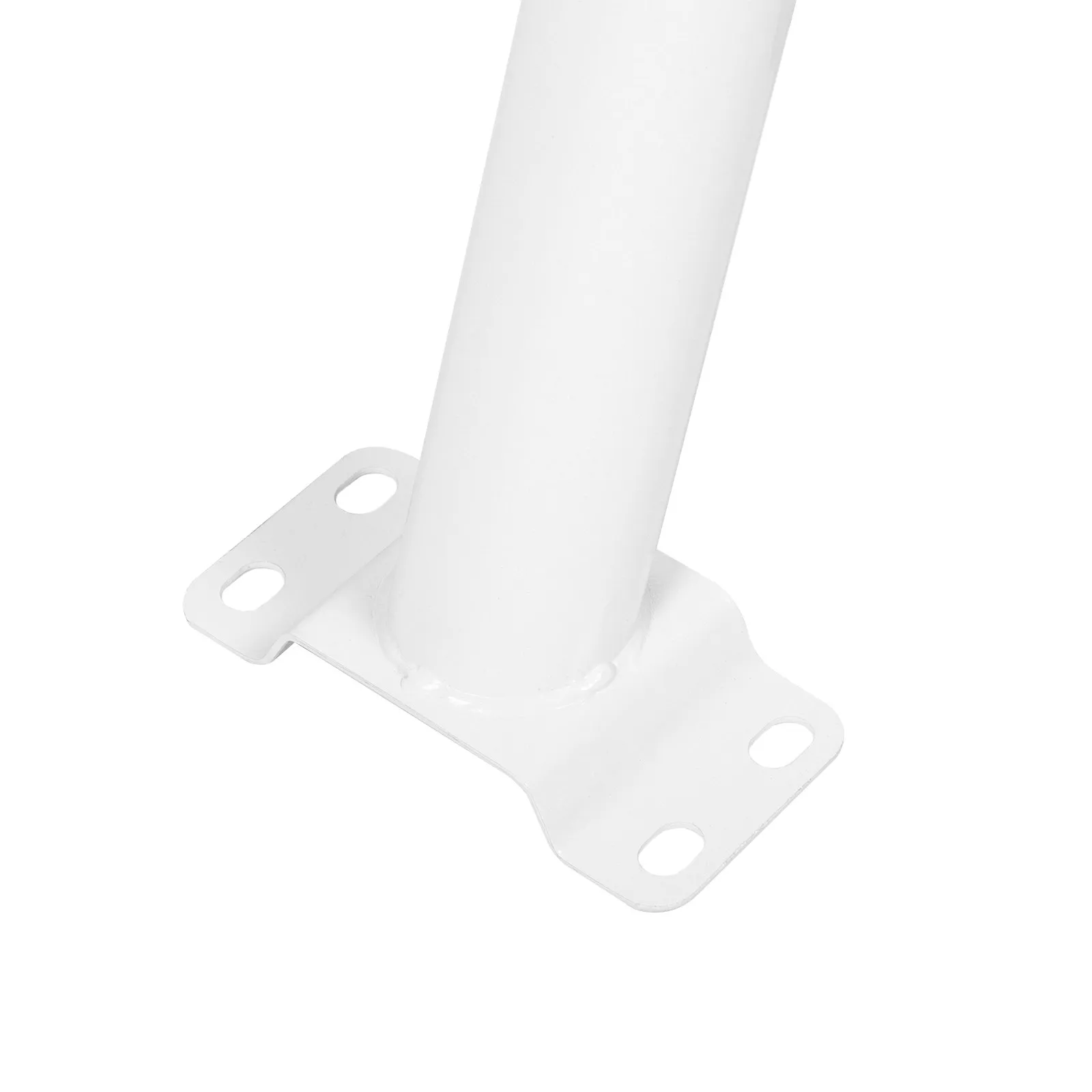 2Pcs Solar Street Light Bracket Integrated Metal Mounting Arm for Outdoor Lighting Systems Enhanced Stability Illumination