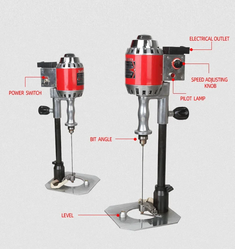 Multi-functional Temperature Controlled Electric Drill Positioning Electric Drill Fixed Cloth，positioning Dril,Drilling Machine