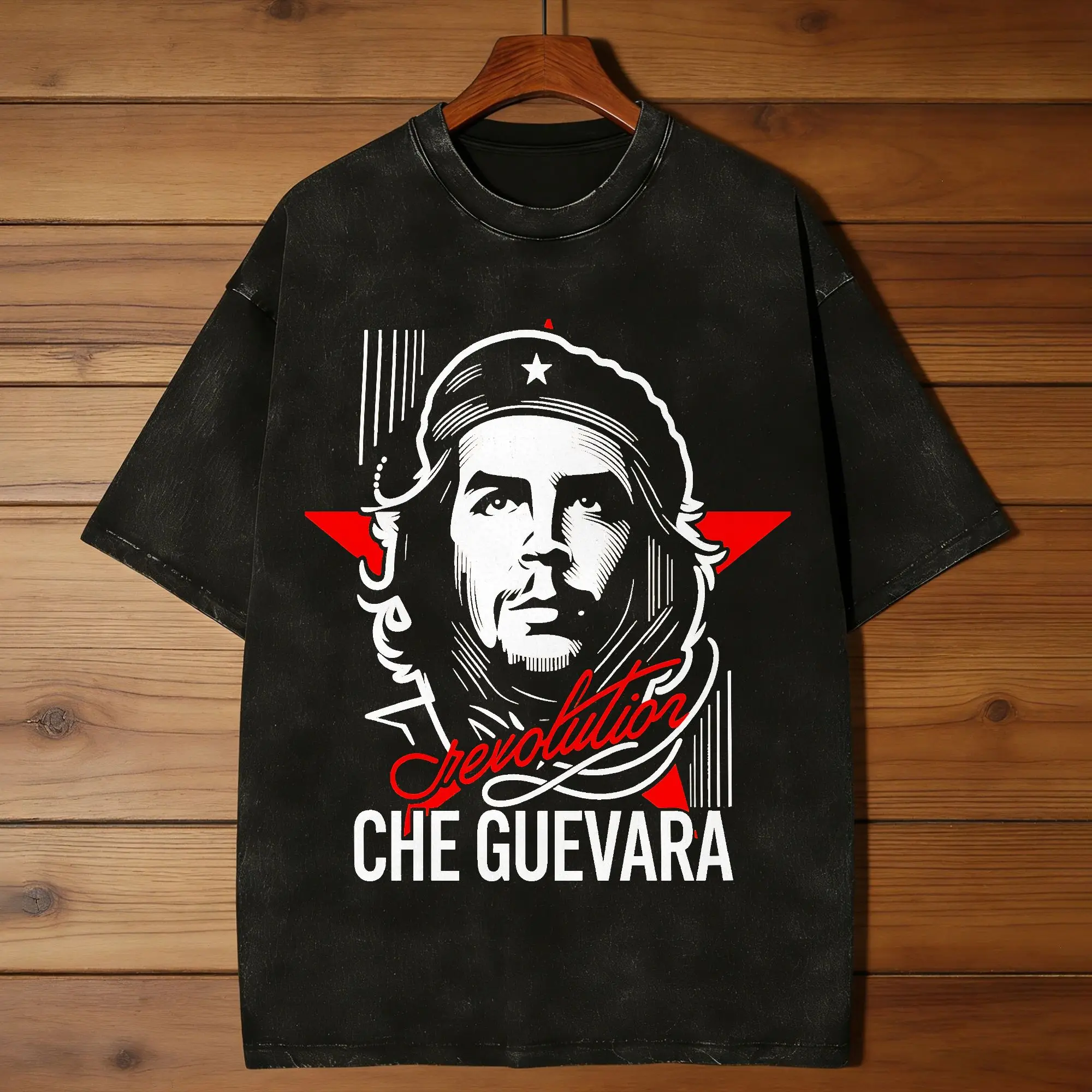 Che Guevara T-Shirt Summer  Vintage T Shirts Cotton Trending Tshirt For Man Short-Sleeved Loose Clothes