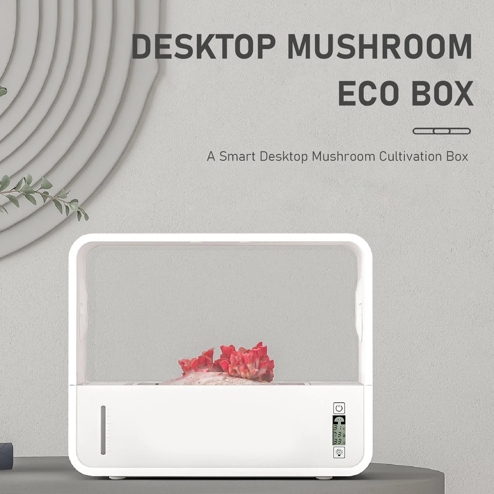 Mushroom Growing Tent Smart Soilless Transparent Viewing Automatic LED Lighting Still Air Mushroom Box Mushroom Growing Tent Kit