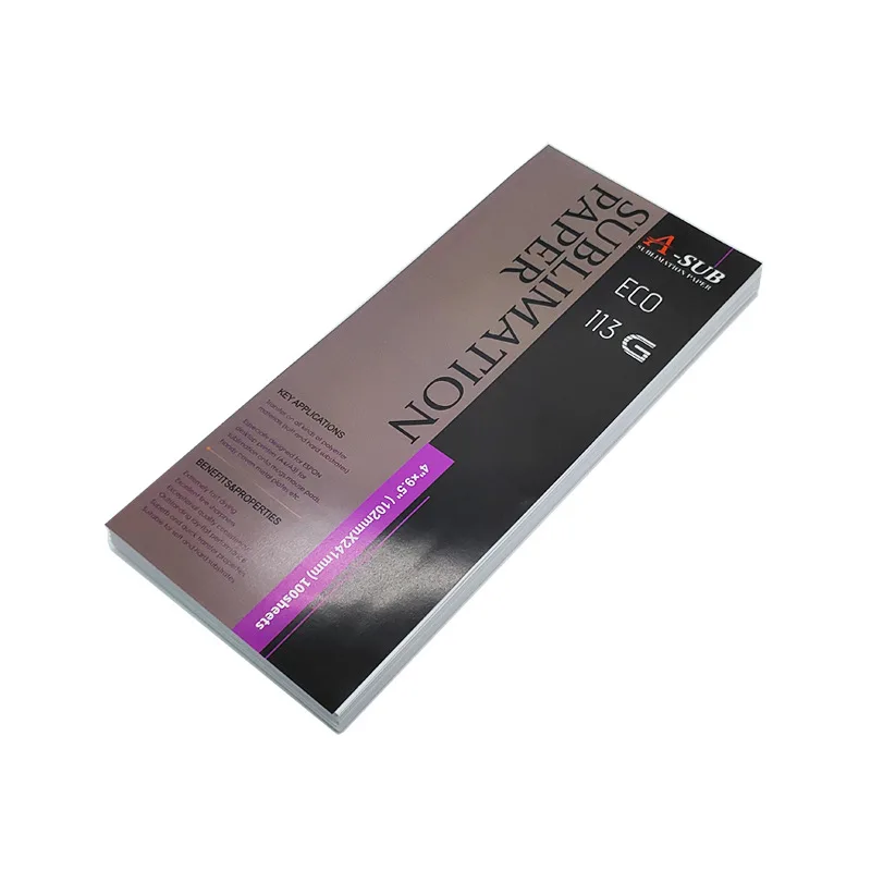100sheets/lot Sublimation Paper Heat Transfer Printing Paper Size 4.5x9 Inches Special For 11oz Mugs