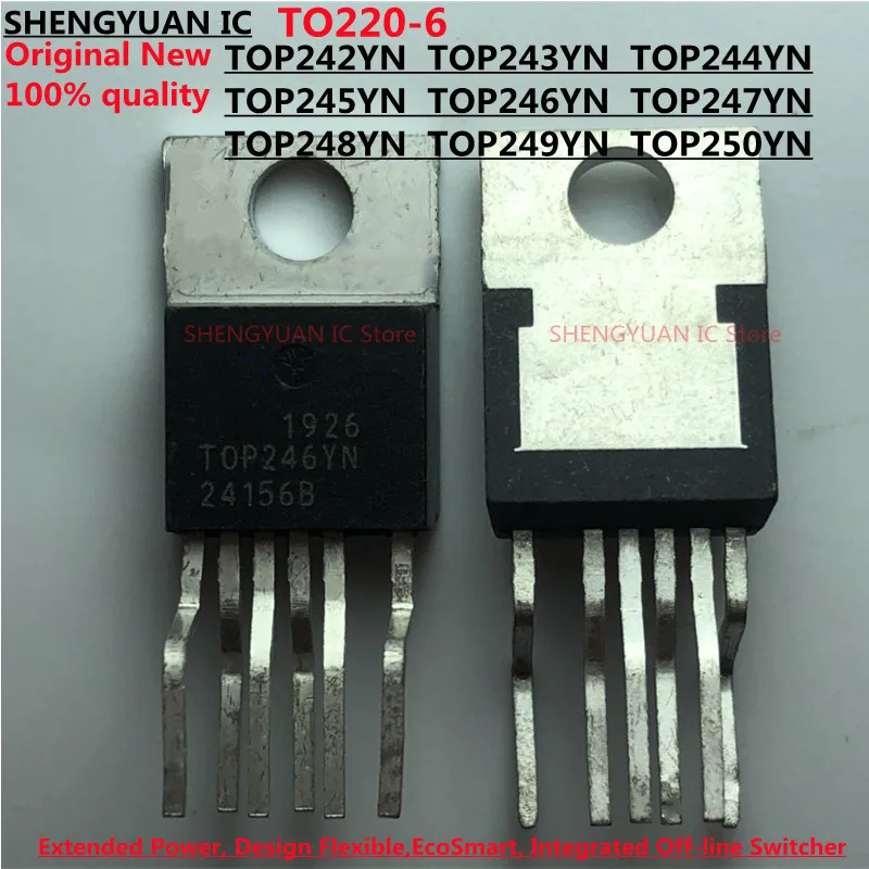 

10Pcs TOP246YN TOP247YN TOP242YN TOP243YN TOP244YN TOP245YN TOP248YN TOP249YN TOP250YN TO220-6 Original New 100% quality
