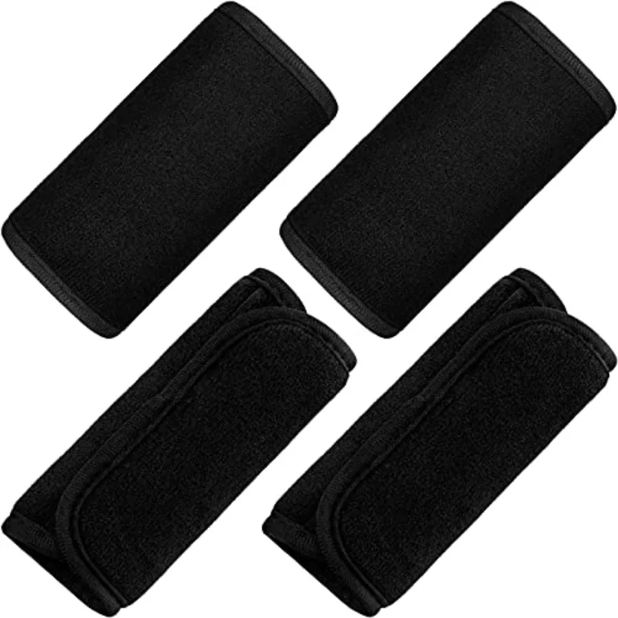 

Riakrum 4 Pcs Baby Car Seat Belt Covers Soft Car Seat Straps Shoulder Pads for Kid Infant Stroller Strap Covers Safety Belt Cus