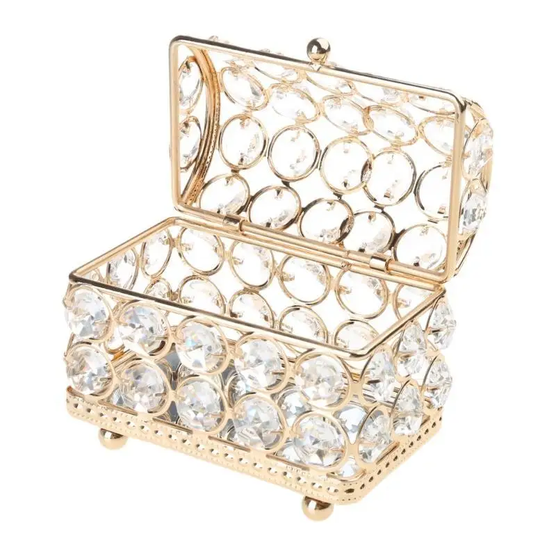 

J78F Организаторы для ювелирных изделий для рефлексивных хрустальных украшений для личных сокровищ