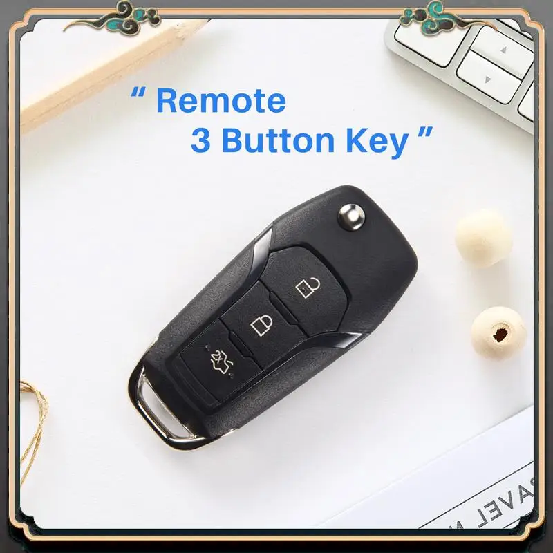 

M45K-Car Smart Remote Key 3 Button 433Mhz 49Chip Fit For Ford KA+ Modeo Glaxy S-Max 2014 2015 2016 DS7T-15K601-B