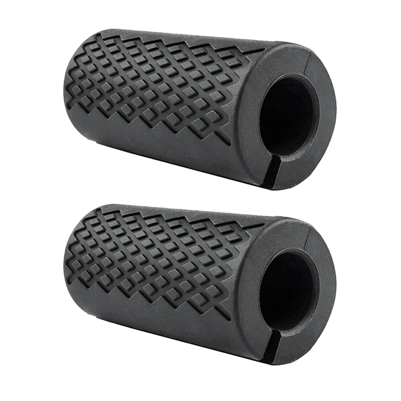 2PCS Barbell Dumbbell Booster Grip Portable Fitness Equipment Accessories Avoid Injury Increase Friction