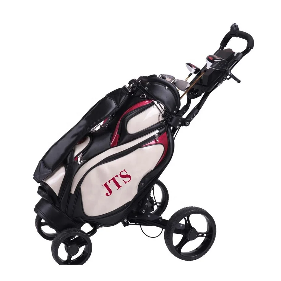 عربة جولف ذات 4 عجلات عربة قابلة للطي