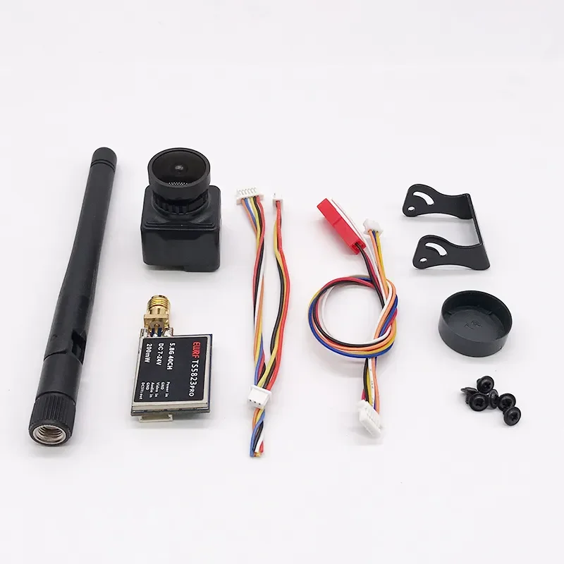 5.8G FPV Set CMOS 1200TVL Camera + 200/600mW Video Transmitter for RC Quadcopter Racing Drone Car