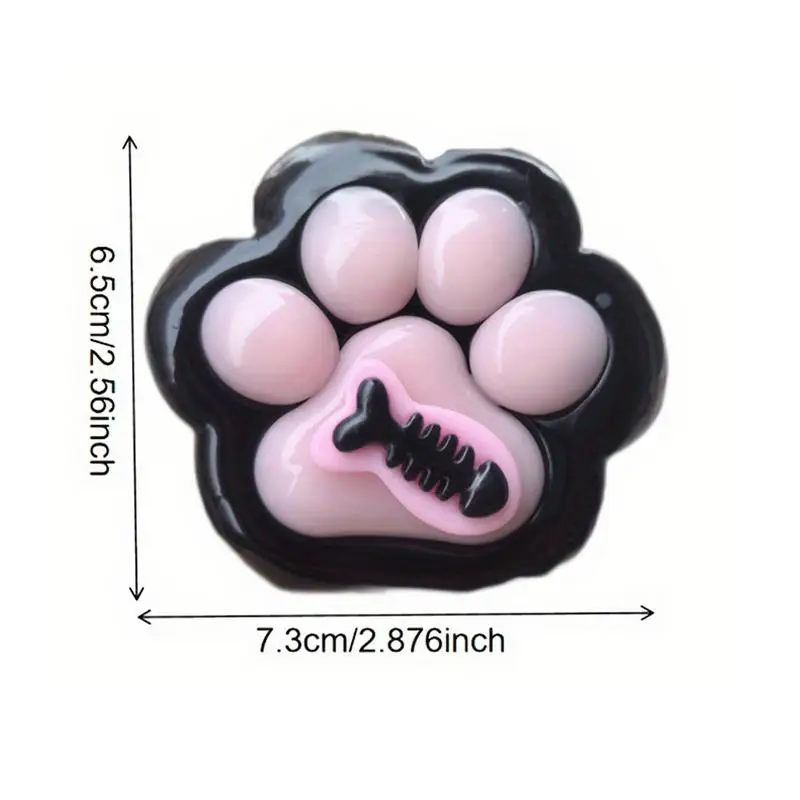 Gato pata squeeze fidget brinquedo sensorial para relaxar squeeze brinquedos para crianças adultos criativo gato garra relaxante brinquedo de estresse