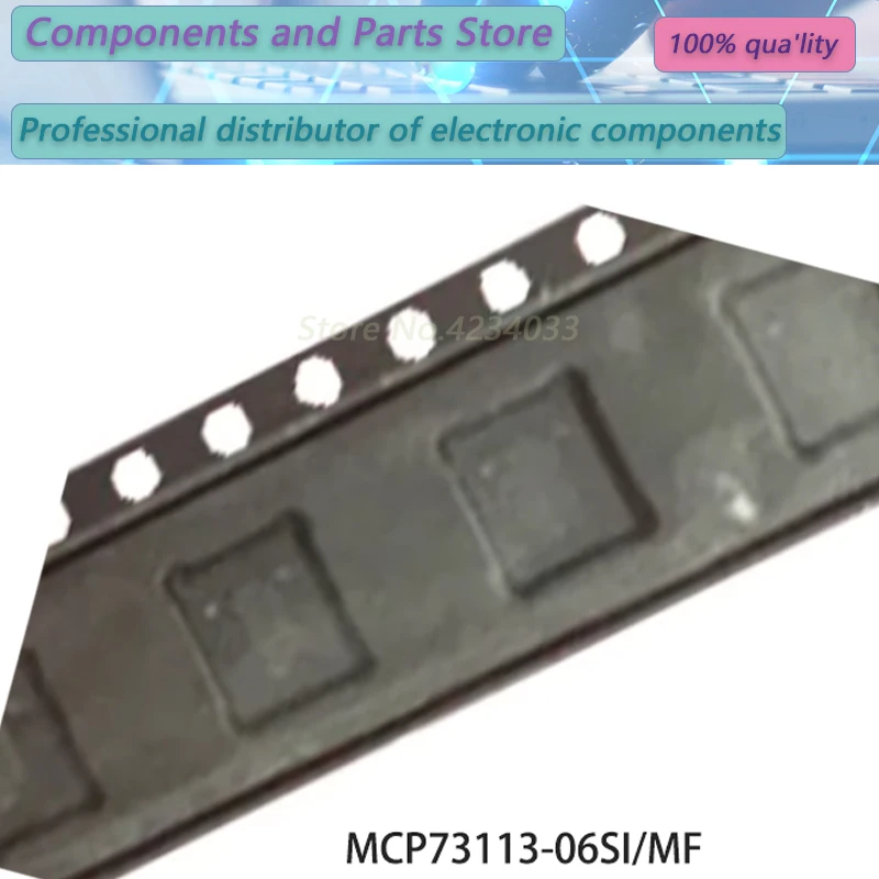 1PCS   MCP73113-06SI/MF  MCP73113-06SI  MCP73113-06  QFN10  NEW100%  MCP7  3113-06SI/MF