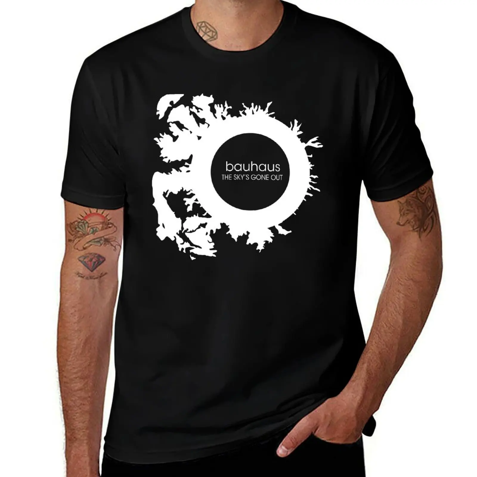Bauhaus the sky's gone out T-Shirt Casual Basic Short Sleeve T-Shirt