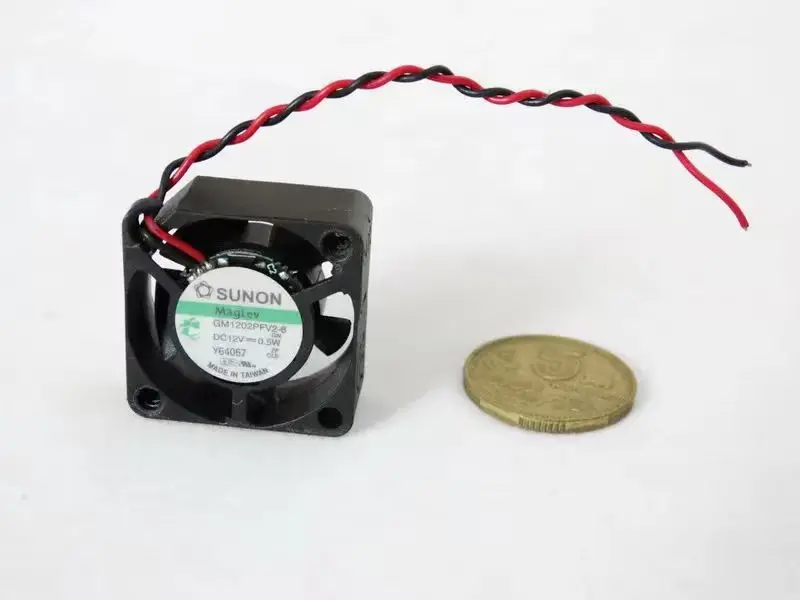 GM1202PFV2-8 for Sunon 2510 25mm 2.5cm 25x25x10mm DC 12V 0.5W Small Micro Mute Ultra-quiet Cooling Fans