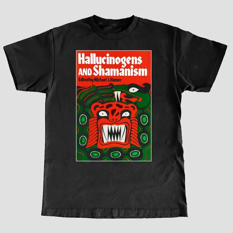 

Hallucinogens & Shamanism T-Shirt Combine Fun Printed Shirt Men's And Women's Short Sleeve T-shirts