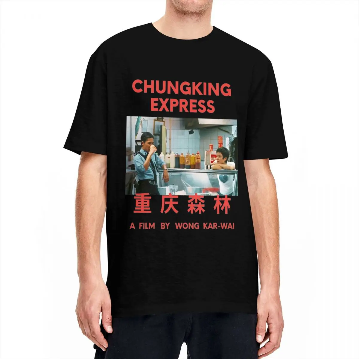 Chungking Express Wong Kar Wai T Shirt Merch Men Women Cotton Funny Tees Short Sleeve Clothing Summer