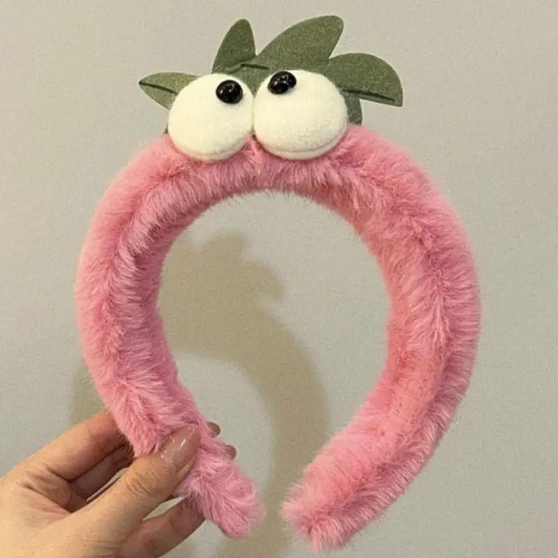 652F สตรอเบอร์รี่ Headbands คอสเพลย์มะนาว Headwear Hairbands Headwear แต่งหน้าล้างหน้า Hairbands วันเกิด Party