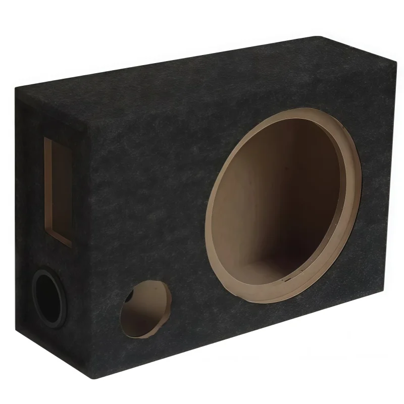 Square Ultra-thin Box Active Empty Speaker Box 5-inch 6.5-inch 8-inch 10- inch Audio Speaker Subwoofer Test Speaker Empty Box