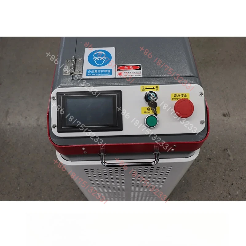L aser Cleaner on Metal Wood Glass Stone Wall Graffiti High Quality 300W 500W Mopa Pulse Fiber L aser Cleaning Machine