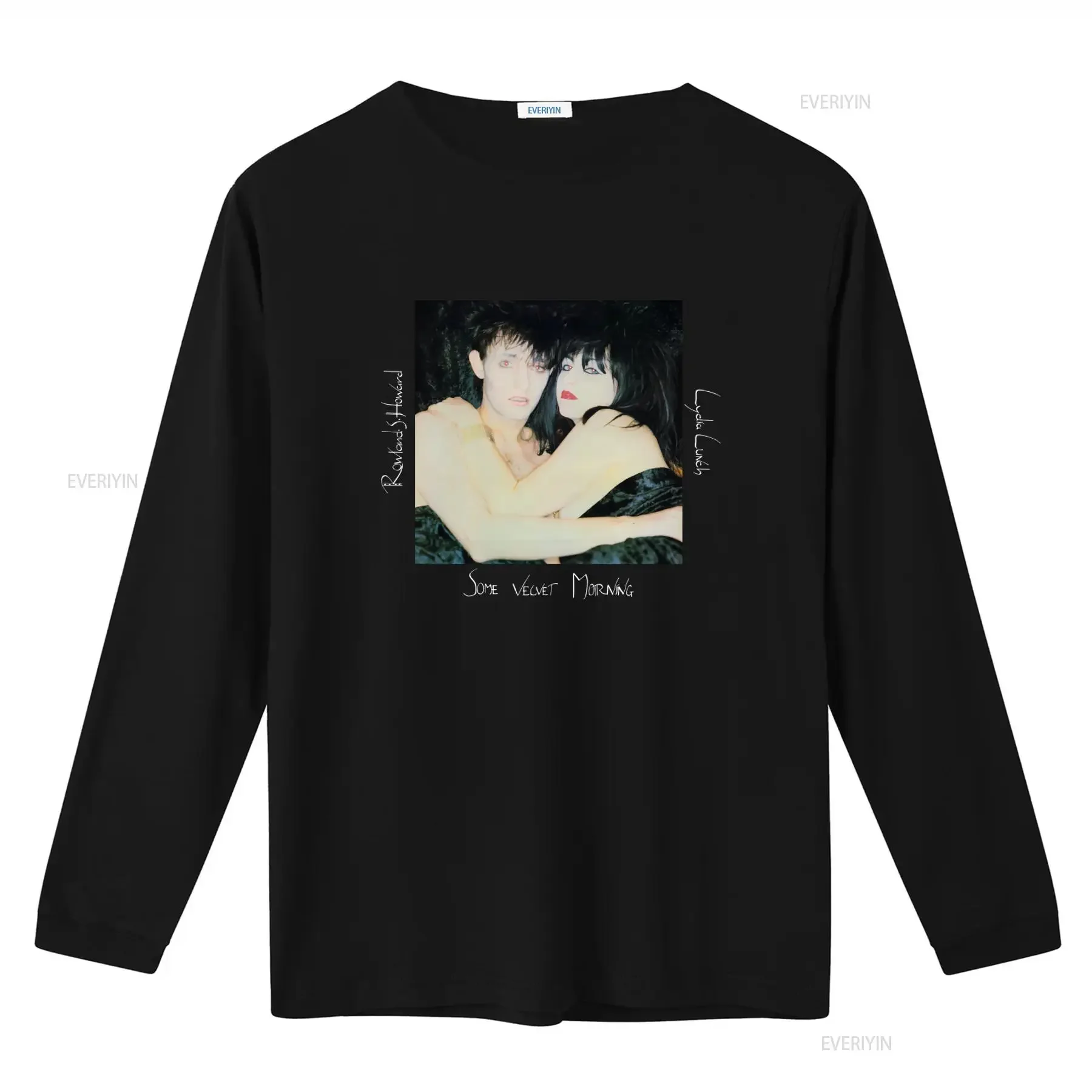 Some Velvet Morning Lydia Lunch Rowland S Howard Print T Shirt Retro Punk Style for Fashion Lovers vintage Washed Stretched