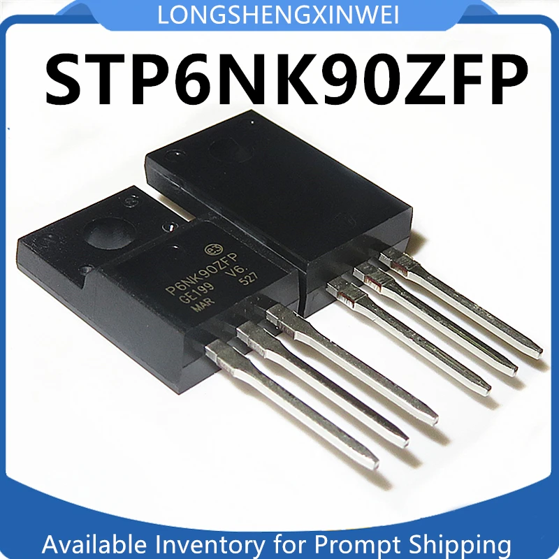 1 buah Plug Direct Direct Plug TO-220F baru asli 6A/900V MOS FET