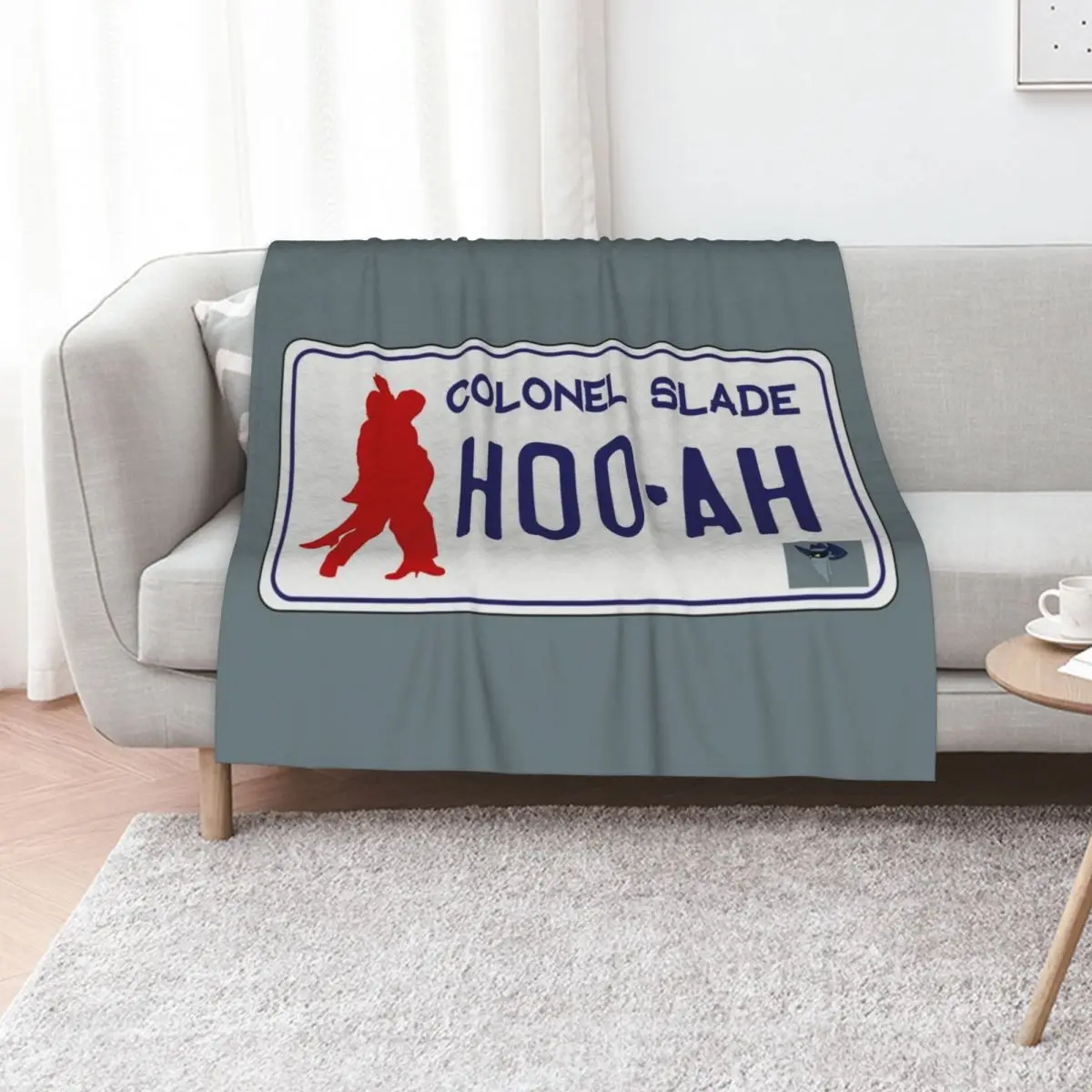 Colonel Slade Throw Blanket Hairy Soft Big Thermals For Travel decorative Flannel Fabric Soft Beds Blankets